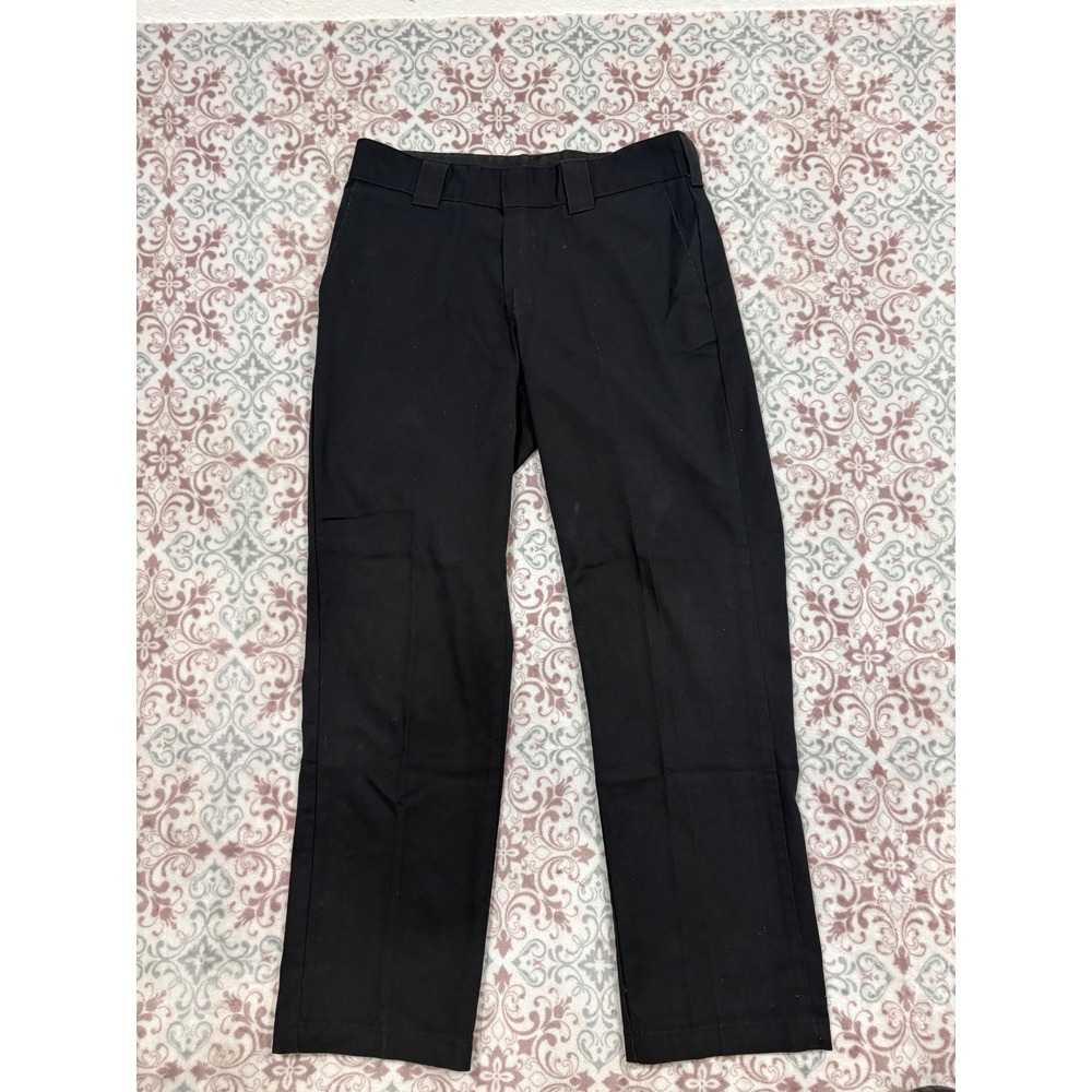 Dickies Flex Mens Black Straight Leg Work Pants WP150BK 32x30
